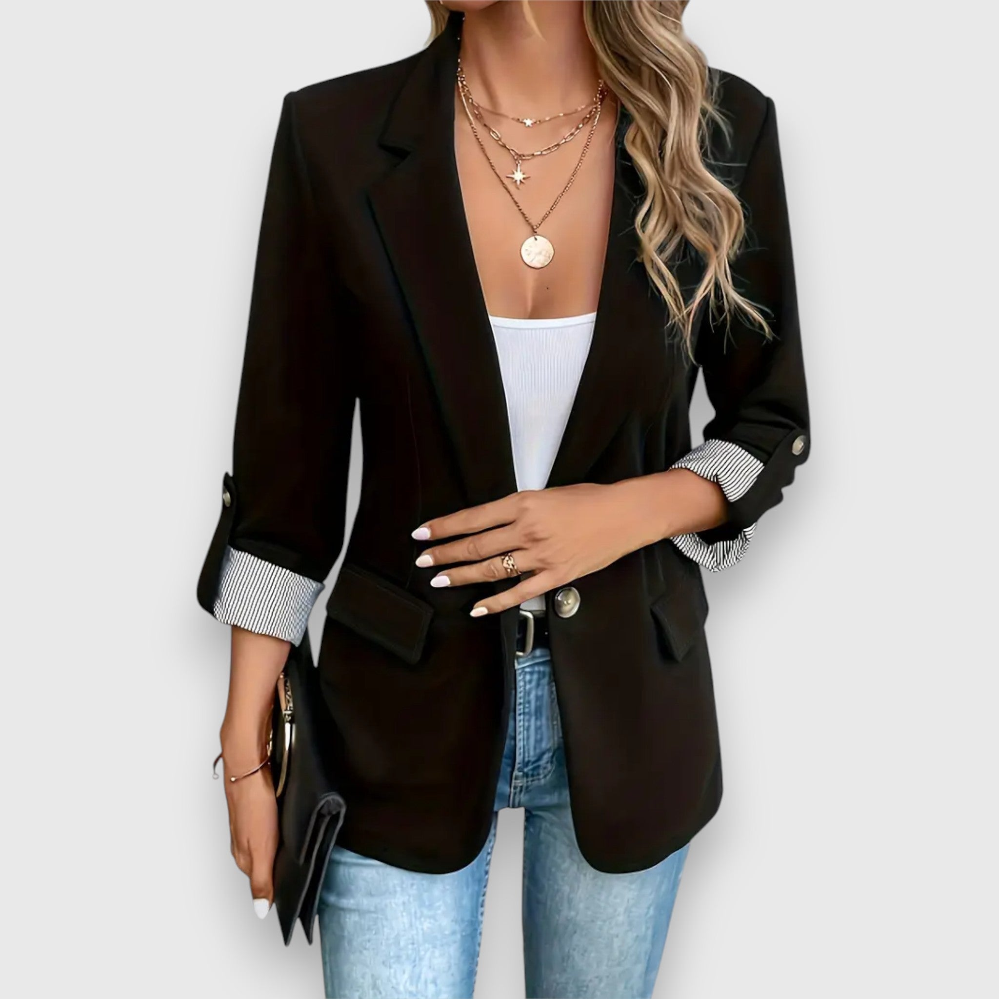 Frederike – Herbst Blazer Damen Modern Lässig