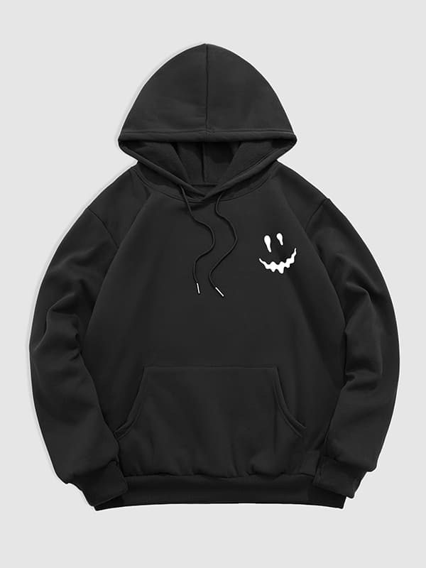 Marc - Herren Hoodie mit Smiley-Print