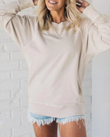 Daisse - Cozy Ribbed Knit Sweater with Pockets