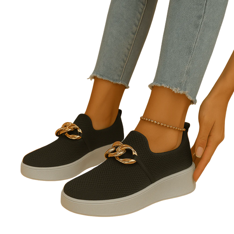 Helene – Leder Sommerschuhe Damen Bequem Stützend Elegant