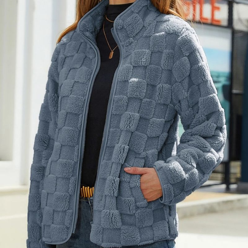 Lentine – Karierte Herbstjacke für Damen