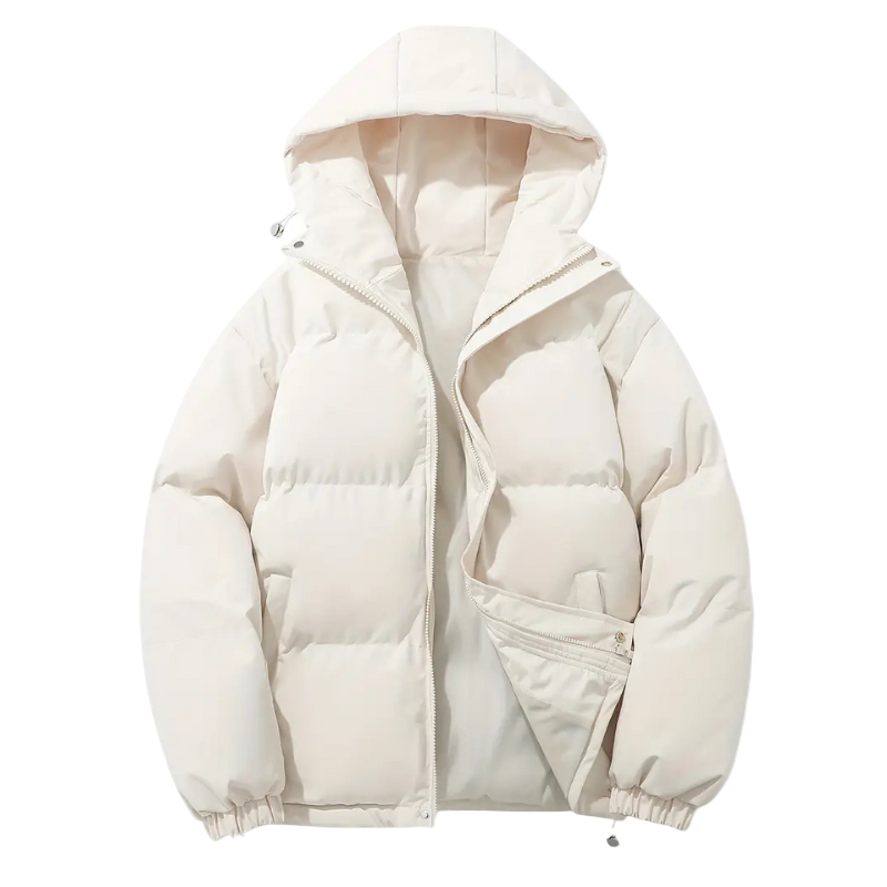 Dirk – Warme Pufferjacke Mit Kapuze Für Herren