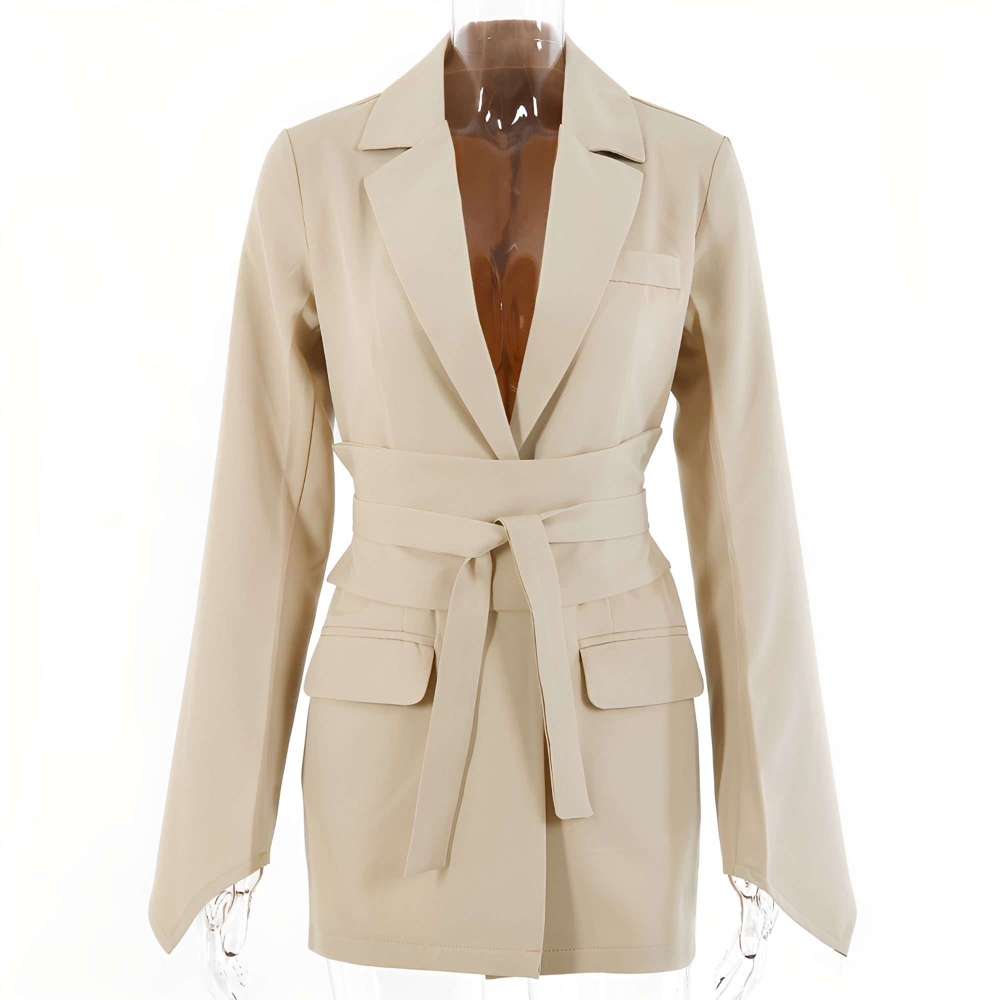 Jacinta - Eleganter Damenblazer mit Gürtel