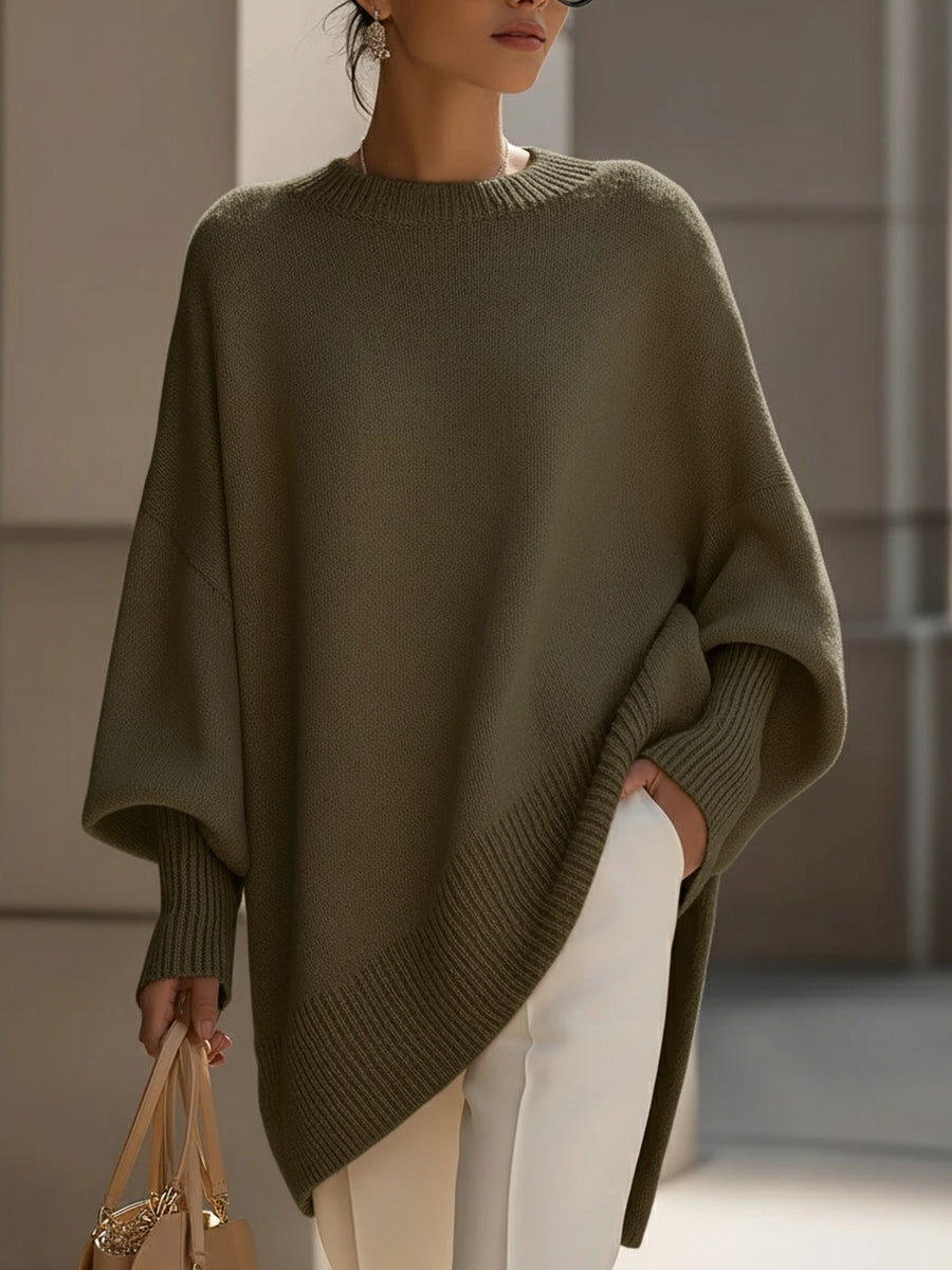 Karla - Oversized Damenpullover für mühelose Eleganz