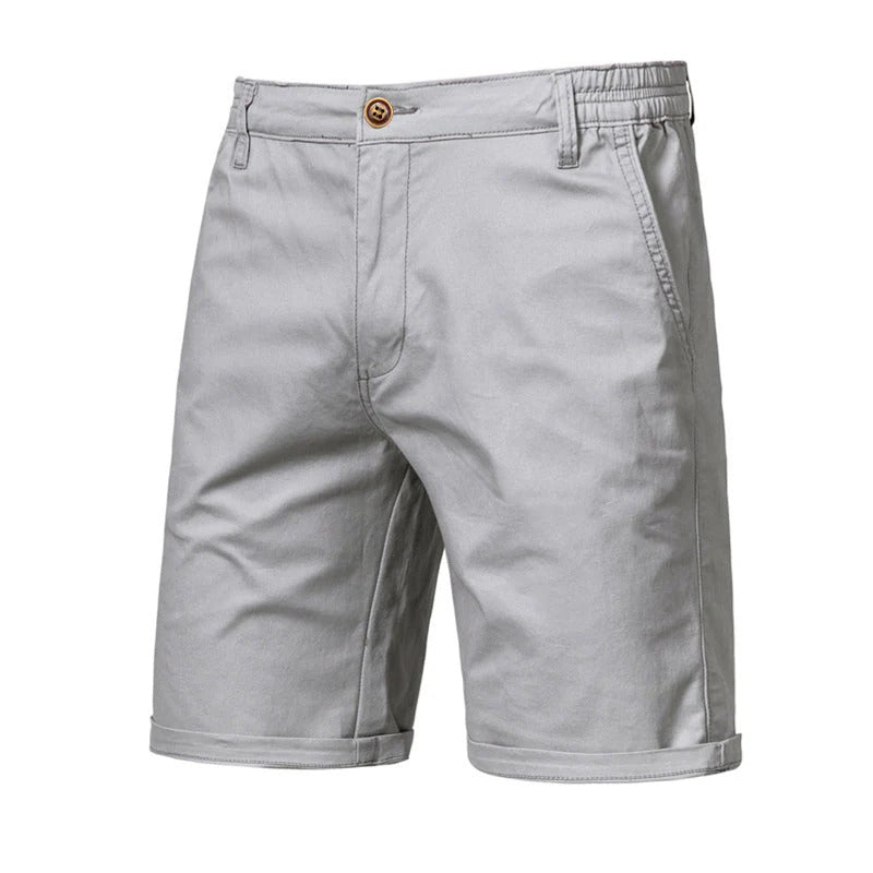 Sidney - Hohe Qualität 100% Baumwolle Elastische Taille Shorts für Herren