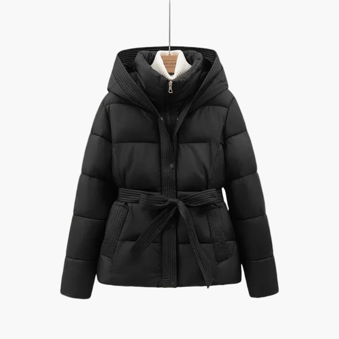 Cosima - Damen Winter Parka mit Gürtel elegant