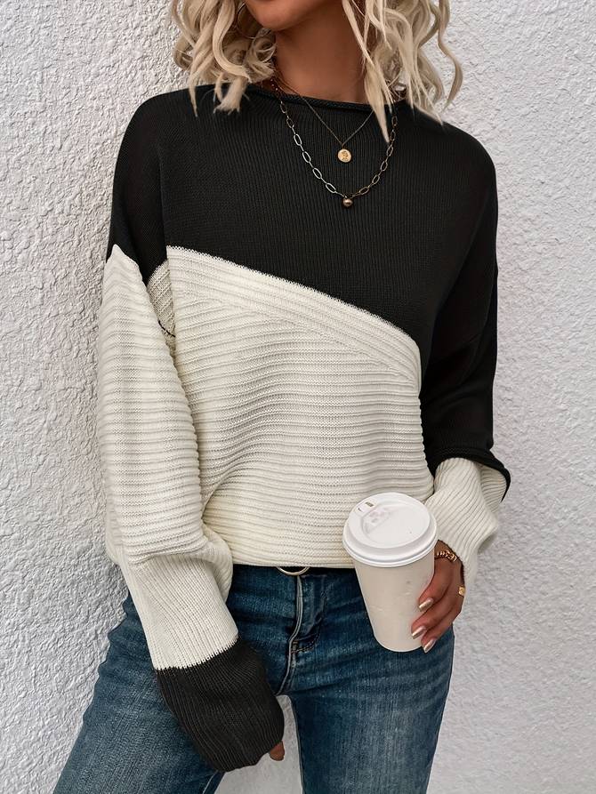 Alba - Zeitloser Langarm-Pullover mit Alltagskomfort Für Frauen