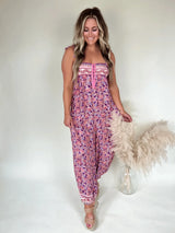 Minsse - Boho Chic Florales Jumpsuit