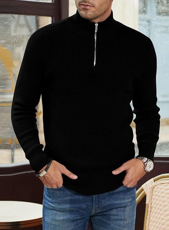 Igor – Stylischer Pullover Mit Reißverschluss