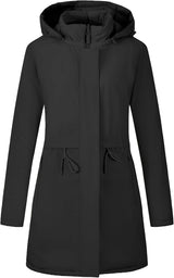 Wendbare Damen-Pufferjacke für Herbst und Winter