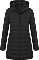 Wendbare Damen-Pufferjacke für Herbst und Winter