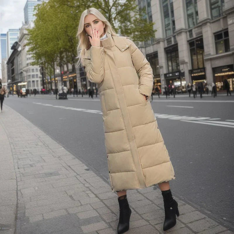 Isabelle – Lange Warme Winterjacke Für Damen