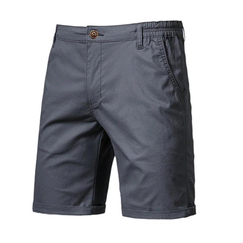 Sidney - Hohe Qualität 100% Baumwolle Elastische Taille Shorts für Herren