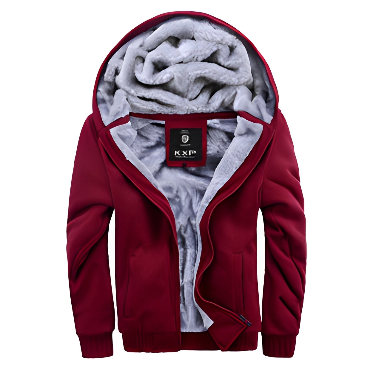Jarek - Kuscheliger Herren-Samtmantel mit elegantem Schnitt