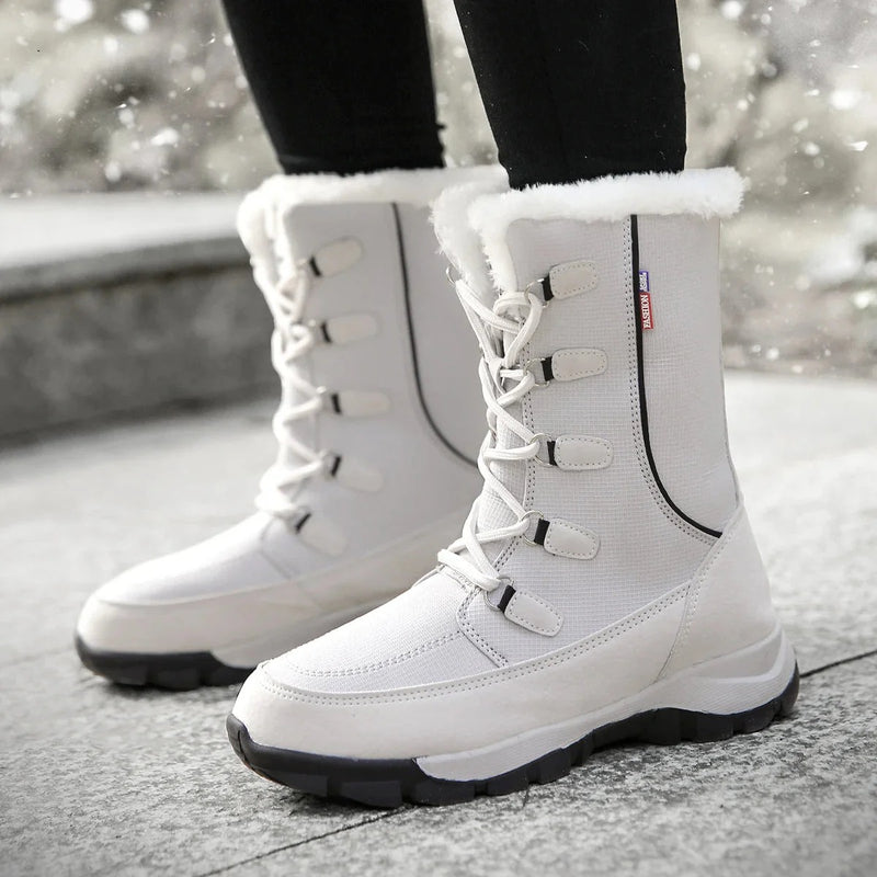 Brielle - Warme Damen Winterstiefel: Wasserdicht & Stilvoll