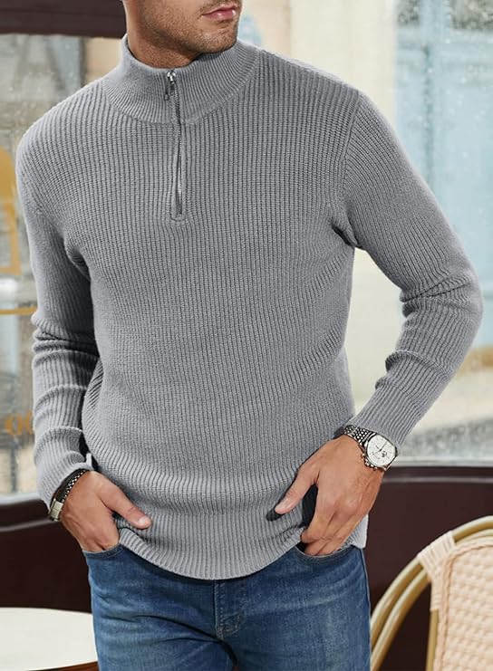 Igor – Stylischer Pullover Mit Reißverschluss