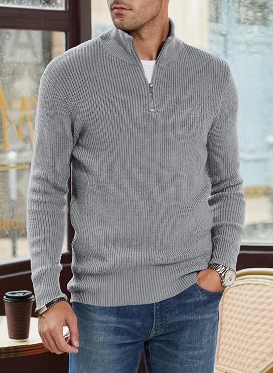 Igor – Stylischer Pullover Mit Reißverschluss