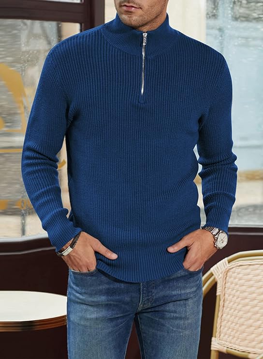 Igor – Stylischer Pullover Mit Reißverschluss
