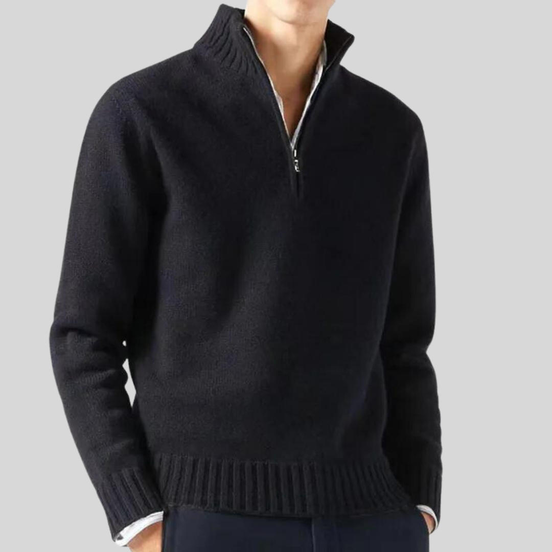 Siram - Pullover Winter Warm mit Halbreißverschluss
