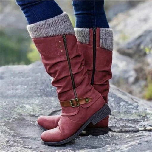 Brona - Bequeme Damenstiefel mit orthopädischer Unterstützung