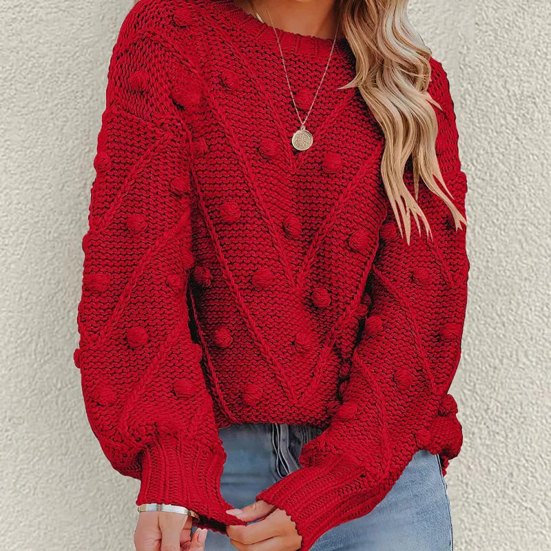 Alina - Locker gestrickter Pullover