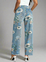 Missy - Flower Jeans für mühelosen Stil