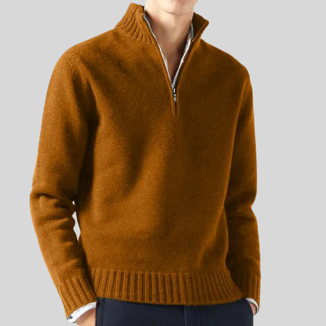 Siram - Pullover Winter Warm mit Halbreißverschluss
