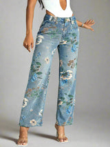 Missy - Flower Jeans für mühelosen Stil