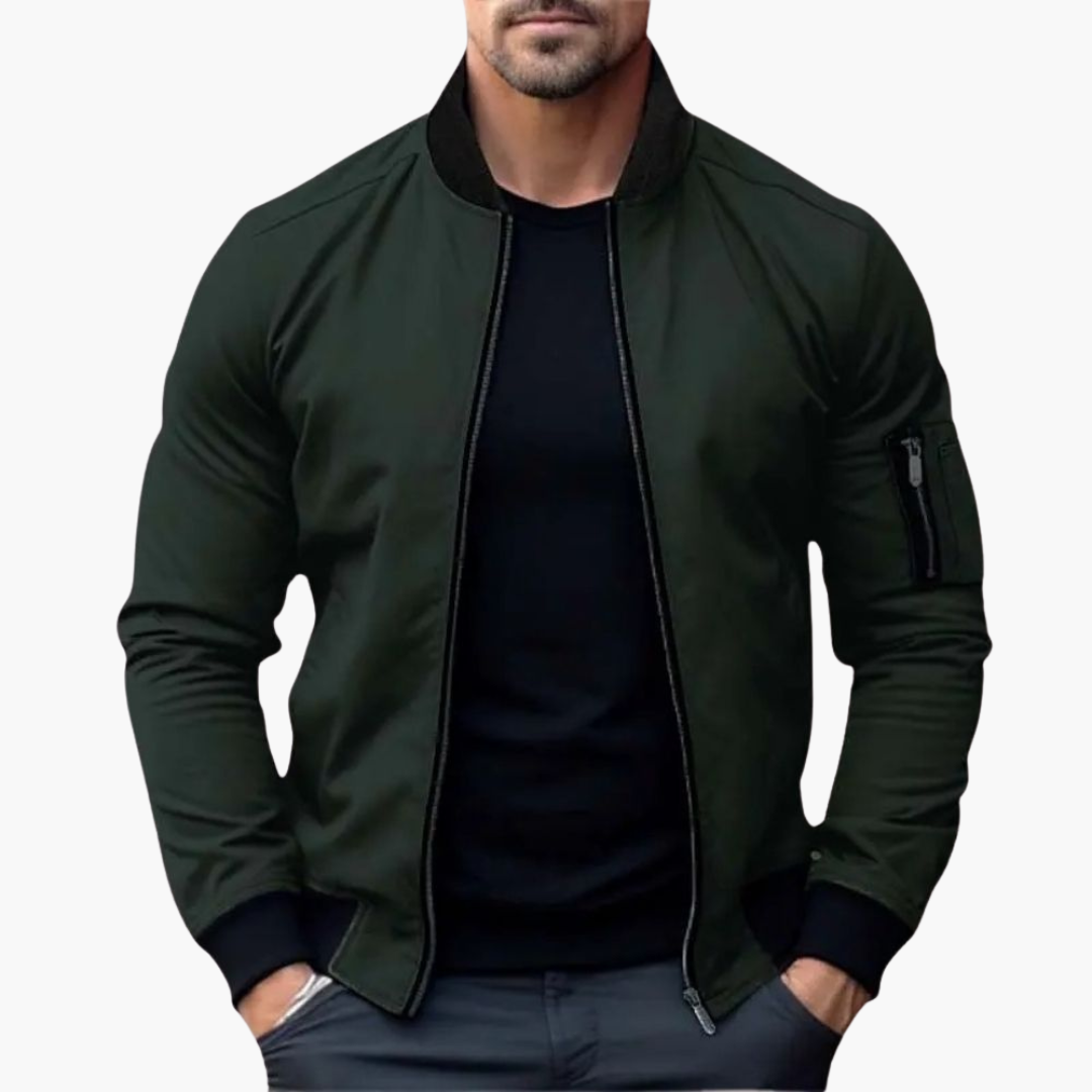 Axel – Leichte Atmungsaktive Herren Bomberjacke Stylisch