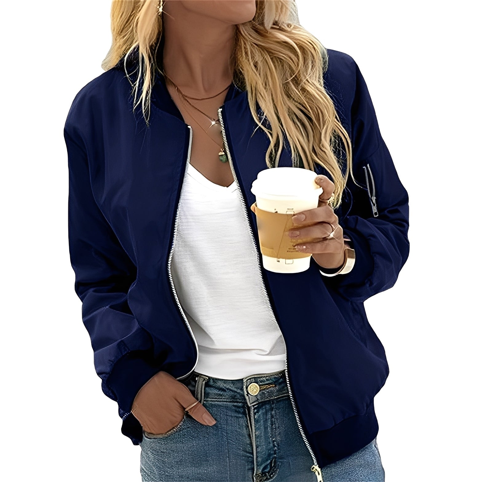 Elena - Bequeme Damenjacke Klassisch Retro Stil