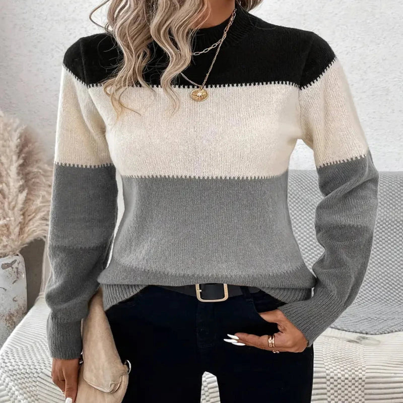 Treya – Kuscheliger Strickpullover für Damen