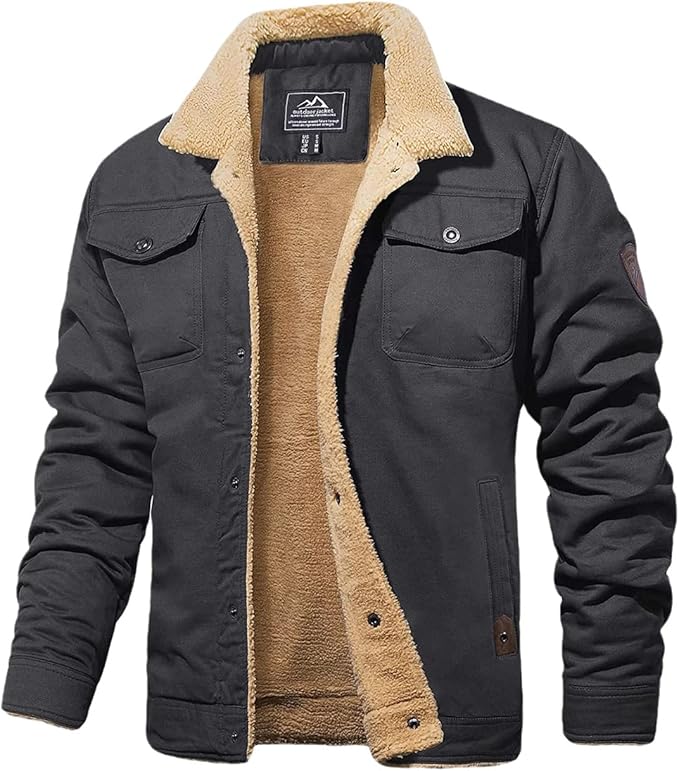 Vreni – Dicker Warmer Herren Wintermantel Outdoor