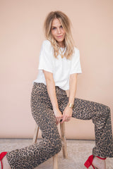 Zoë Leopard - Jeans