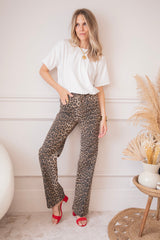 Zoë Leopard - Jeans