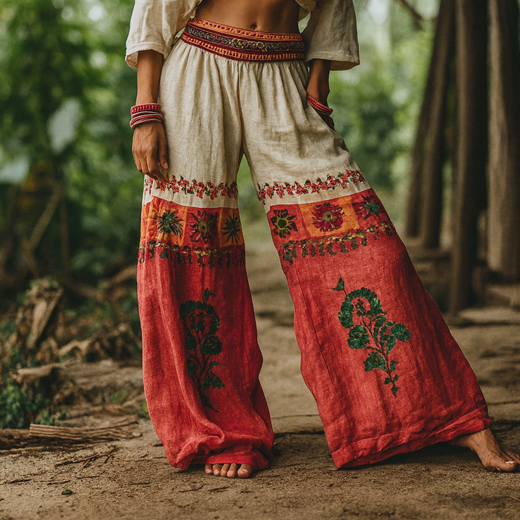 Adèle - Bequeme Bohemian-Yogahose für entspannte Tage 1
