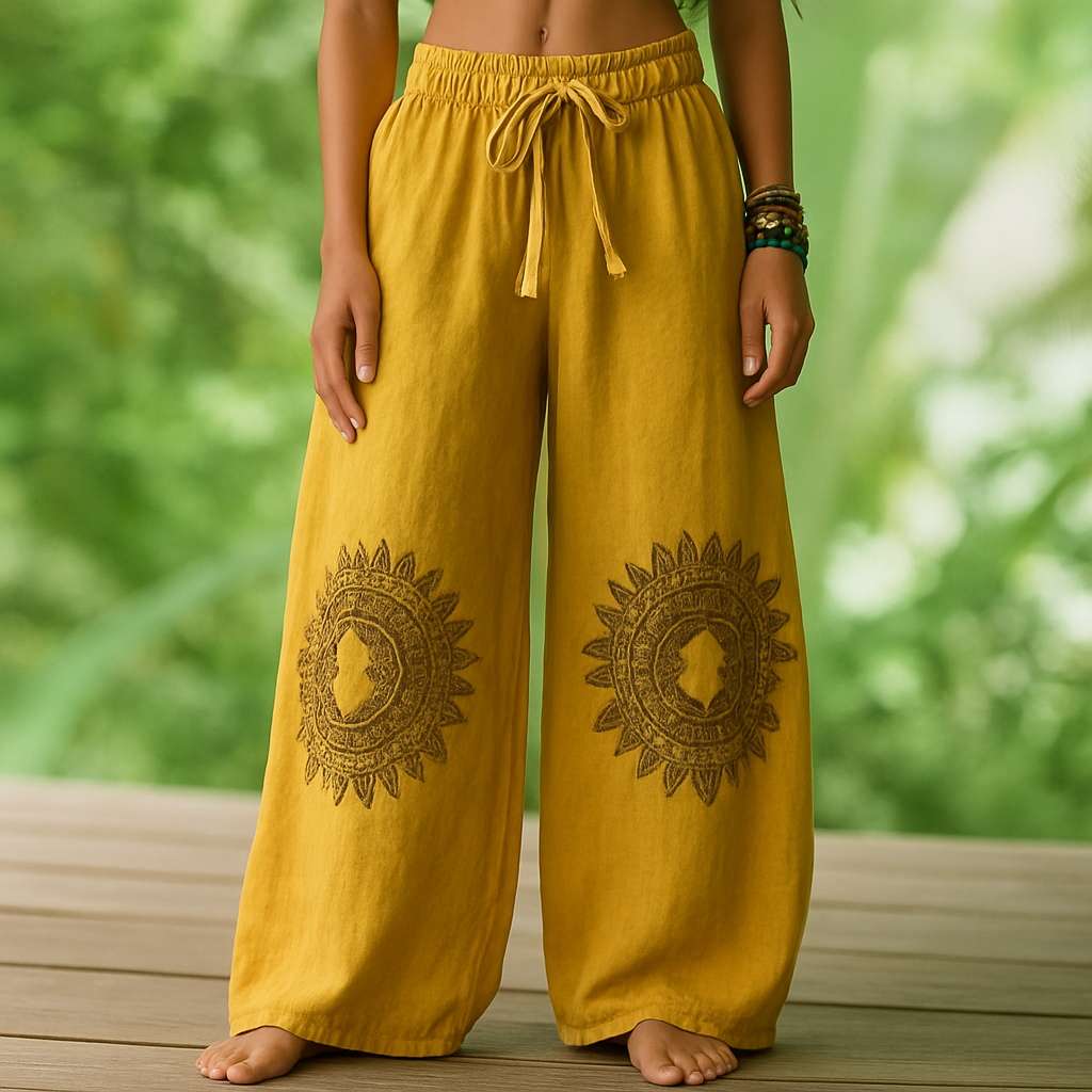 Adèle - Bequeme Bohemian-Yogahose für entspannte Tage 2