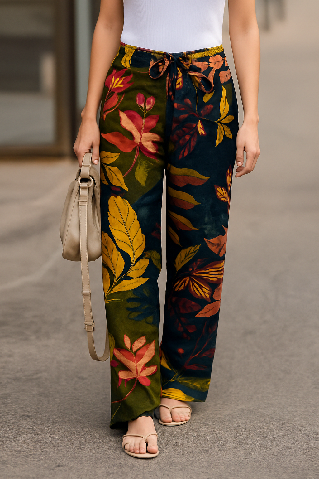 Adriana - Lässige Bohemian-Hose mit weitem Schnitt 4