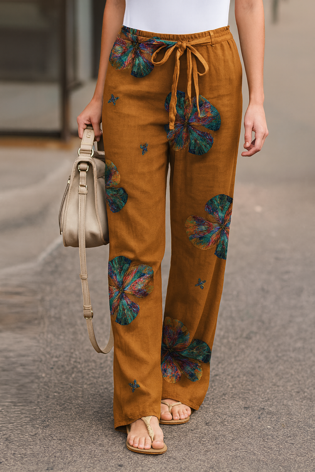 Adriana - Lässige Bohemian-Hose mit weitem Schnitt 6