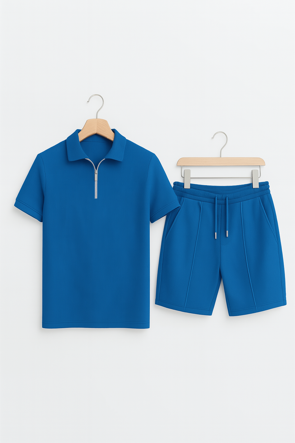 Alaric - Strukturierter Polo-Shorts Set 6