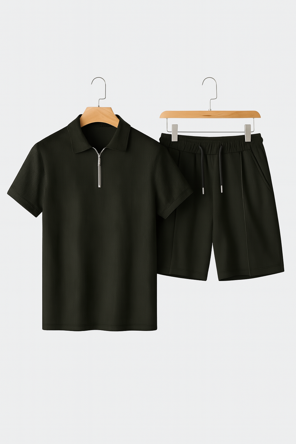 Alaric - Strukturierter Polo-Shorts Set 8