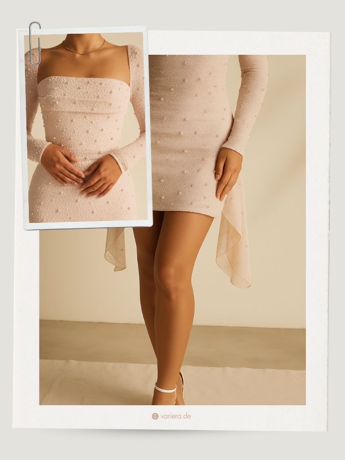 Alessia - Langärmliges Minikleid
