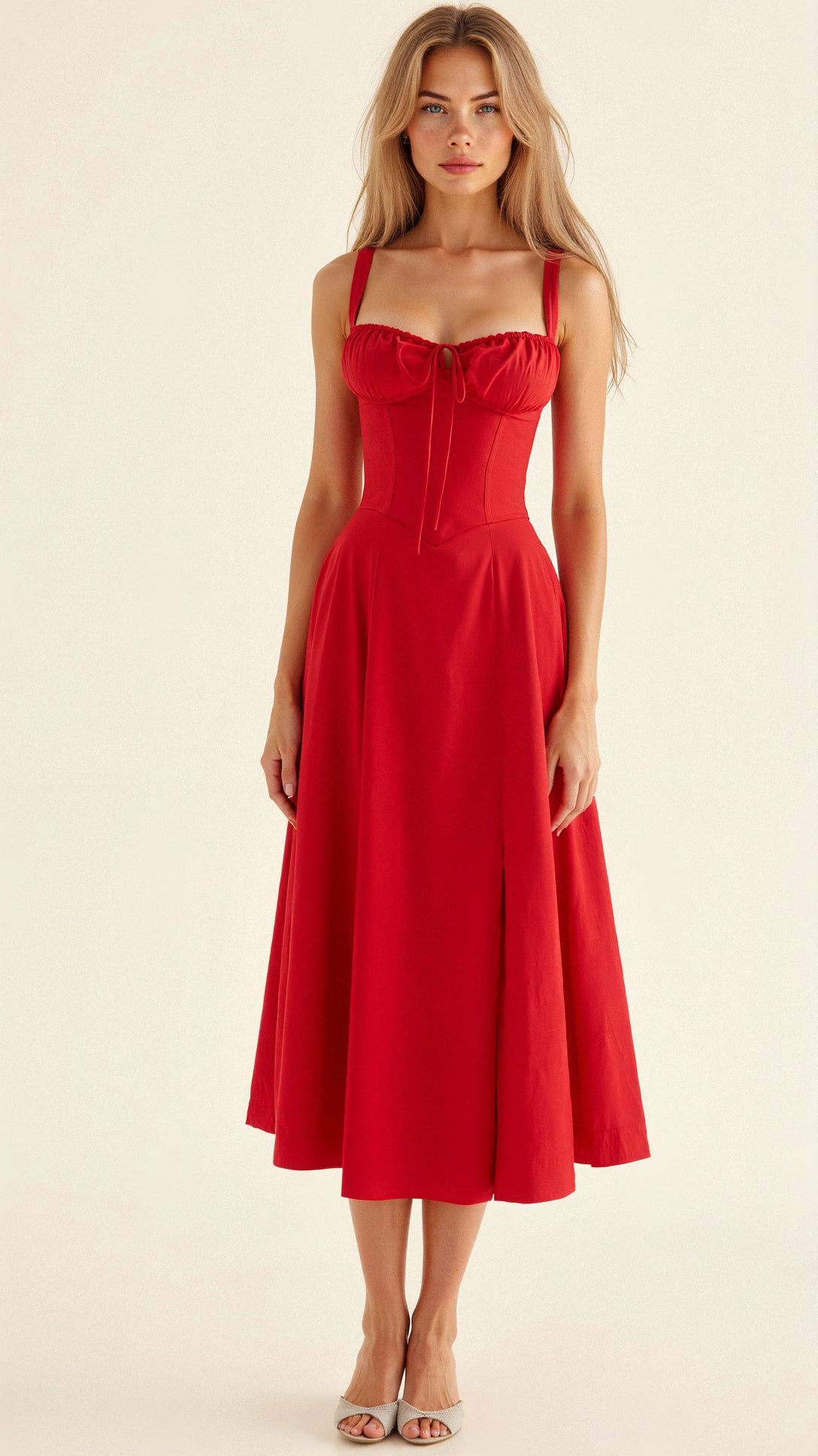Alix - Korsett Midikleid 11