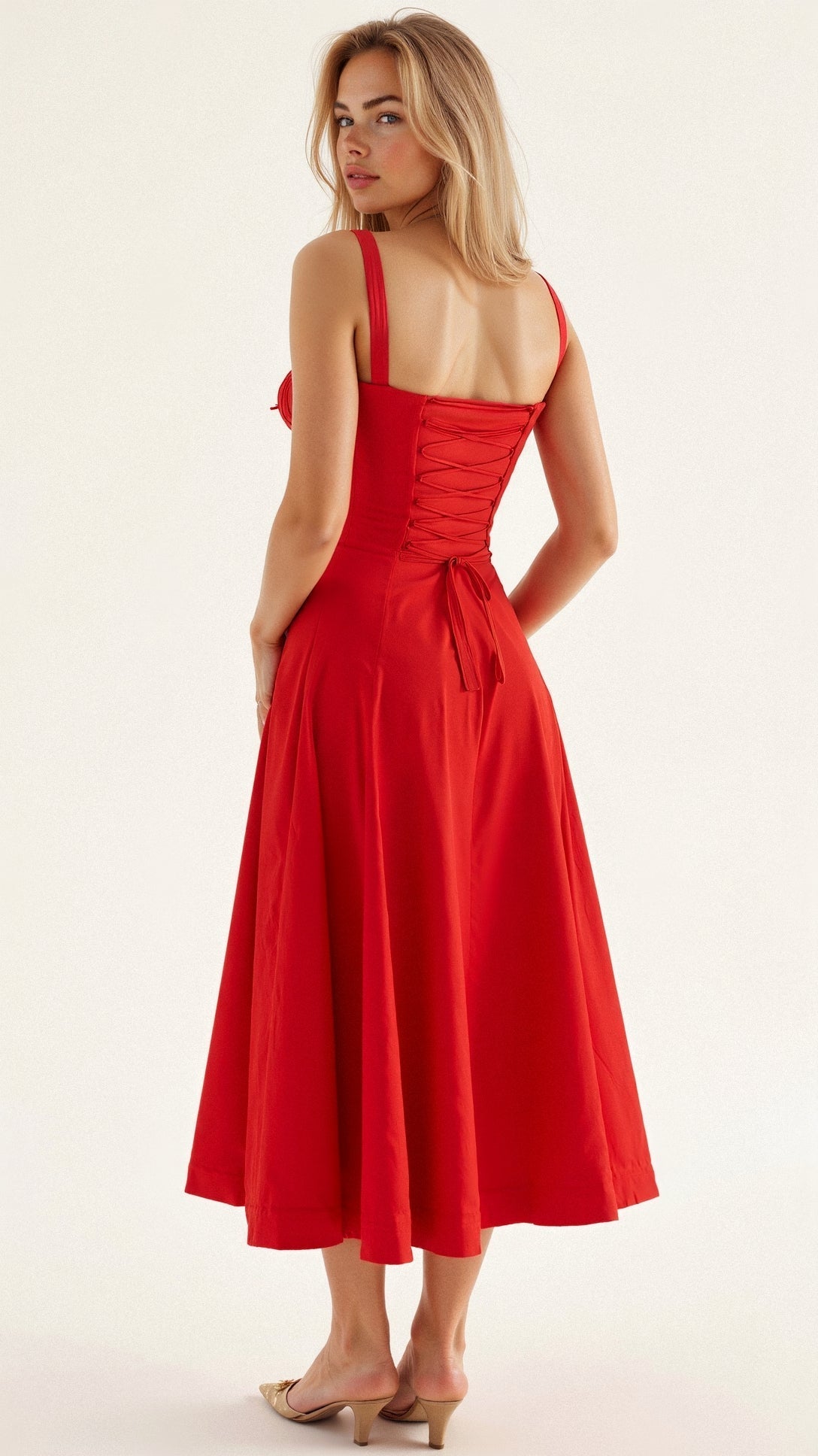 Alix - Korsett Midikleid 12
