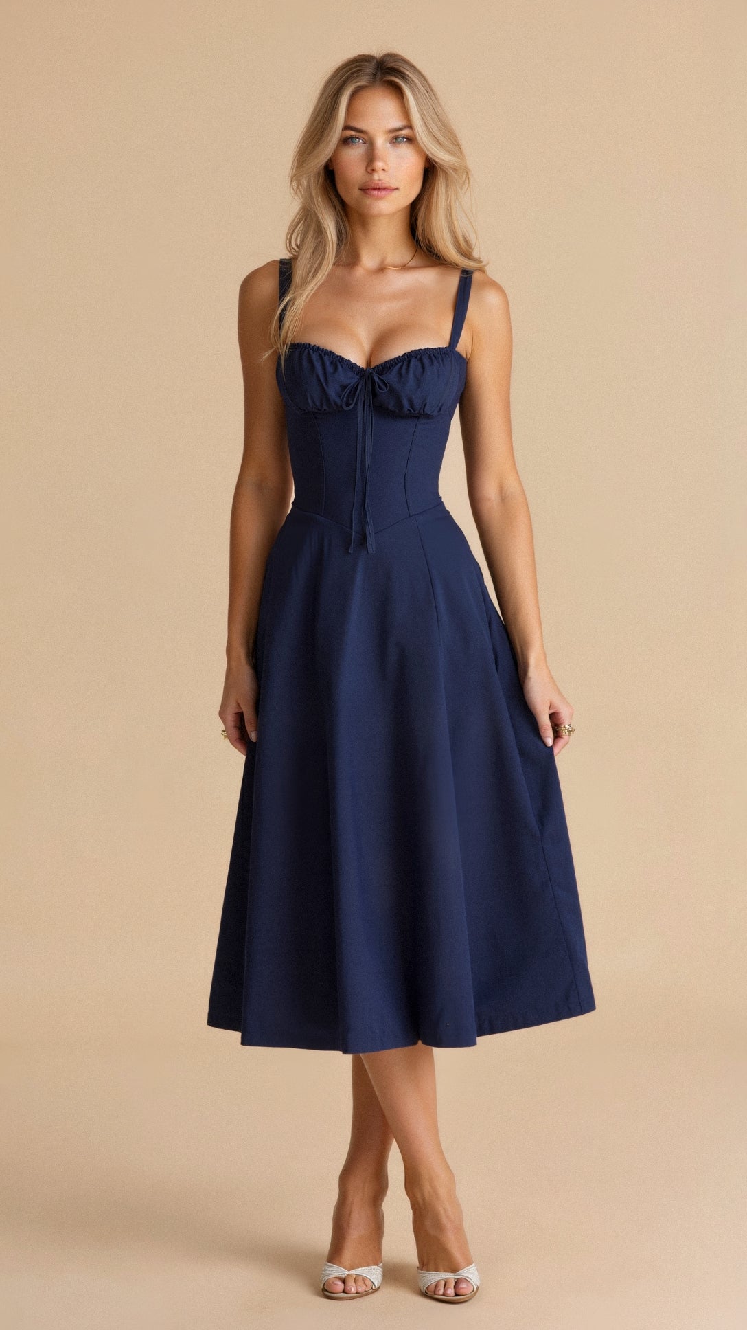 Alix - Korsett Midikleid 15