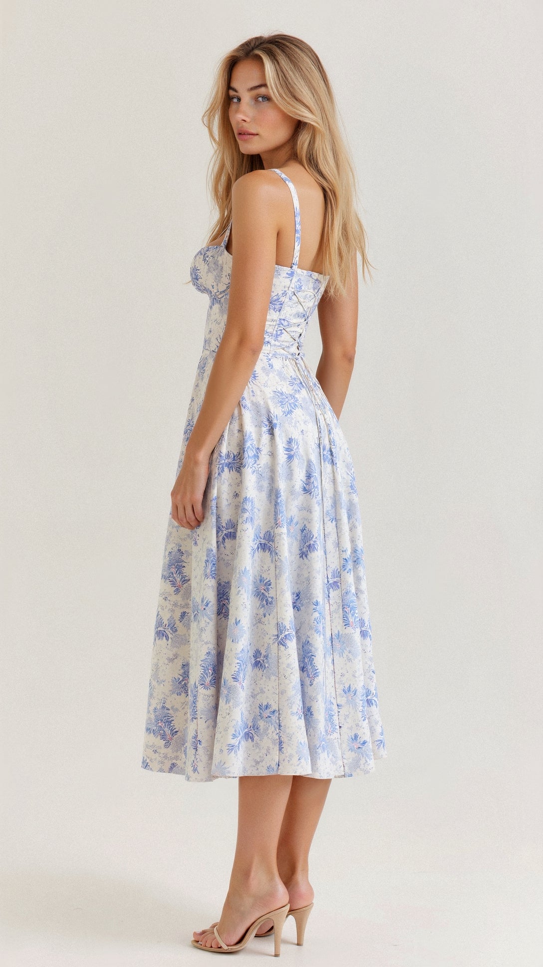 Alix - Korsett Midikleid 8