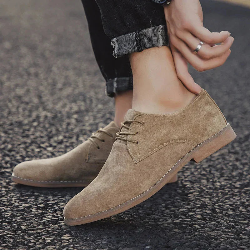 Alois – Klassische Oxford-Schuhe für Herren Khaki