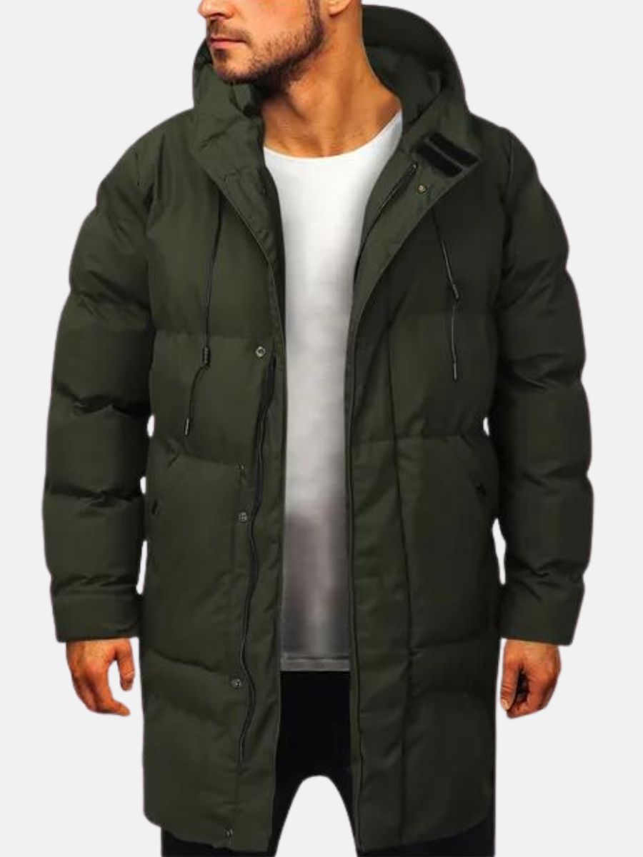Alwin - Parka Jacke für Herren Dunkelgrun