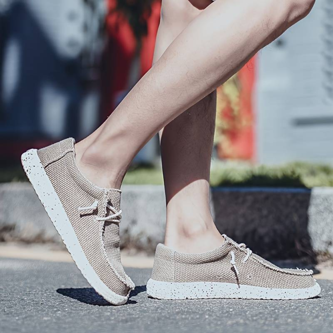 Anatol - Federleichte Komfort Schuhe Khaki