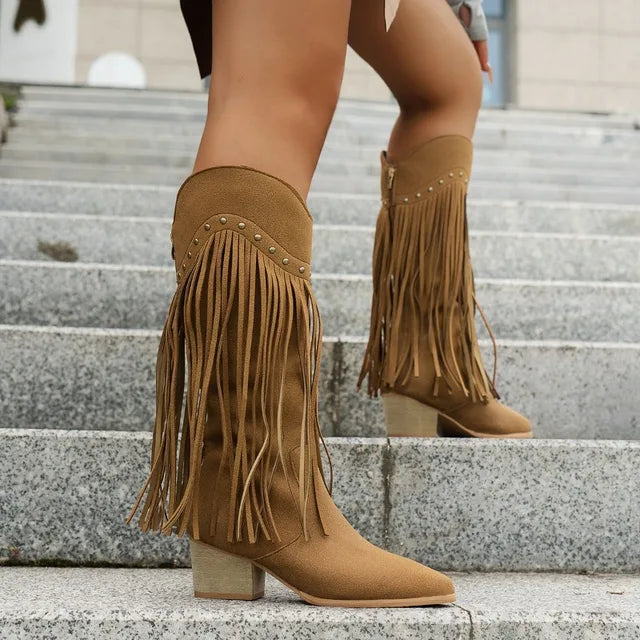 Angel - Elegante Cowboy-Stiefel für Damen