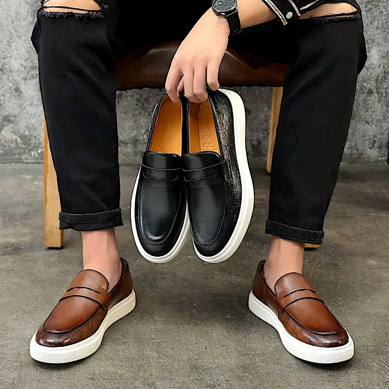 Anselm – Herren Schuhe Flache Sohle Komfortabel Und Modern 1